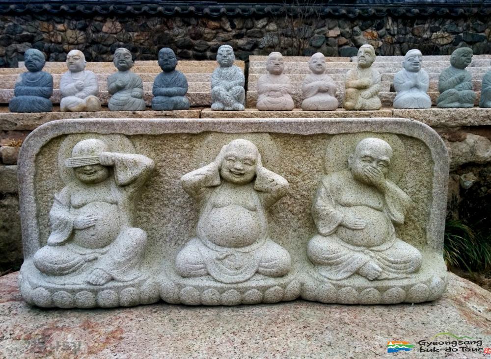 Buddha's on Namsan Mountain Gyeongju