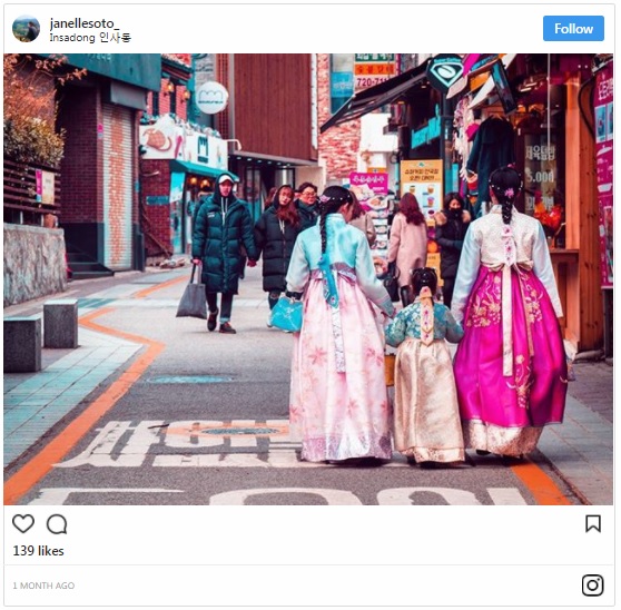 The Most Instagrammable Places In Seoul Insadong; things to do in seoul south korea