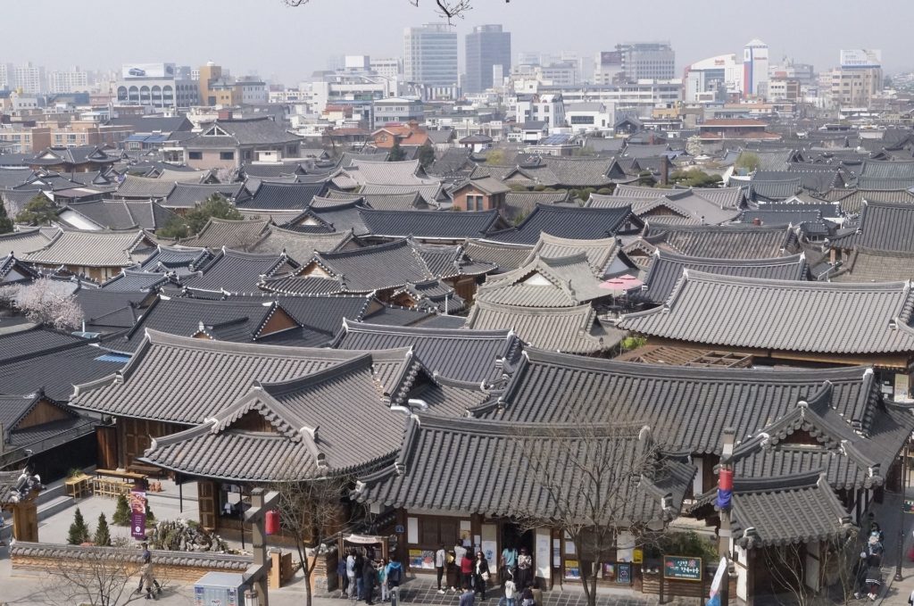 tourist destination in South Korea: Jeonju
