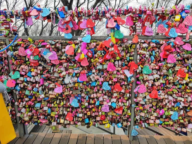 namsan tower locks