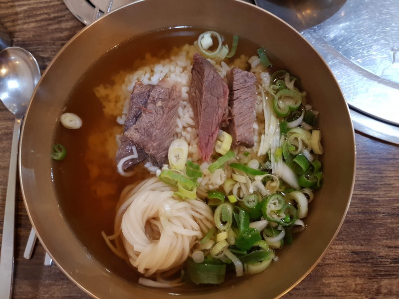 seoul korean restaurant beef broth