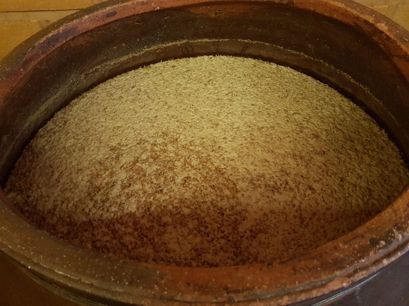 Korean rice beer makgeolli