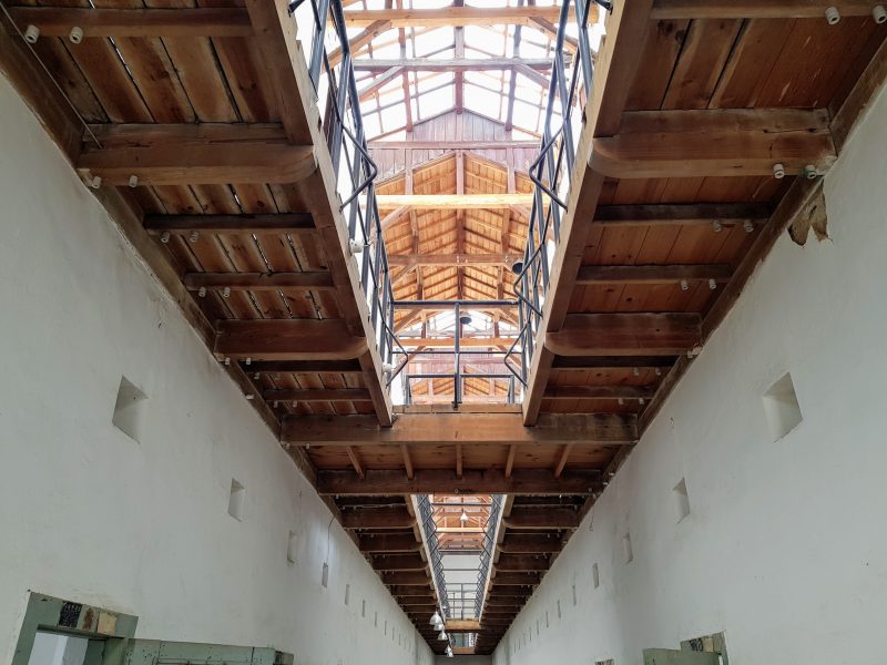 cell blocks at seodaemun prison history hall