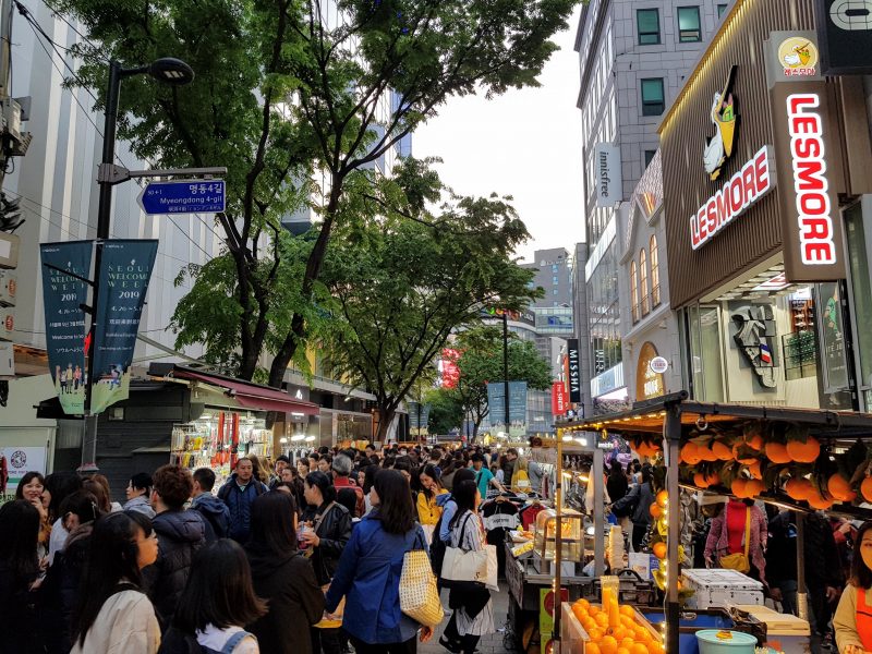 myeongdong night market