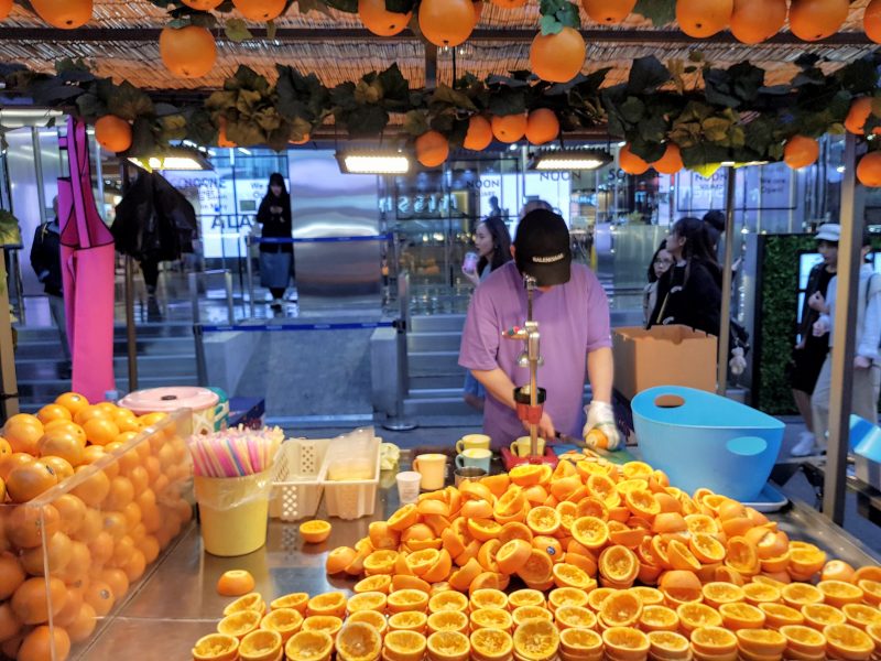 myeongdong famous food