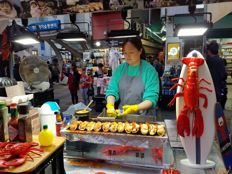 myeongdong street market