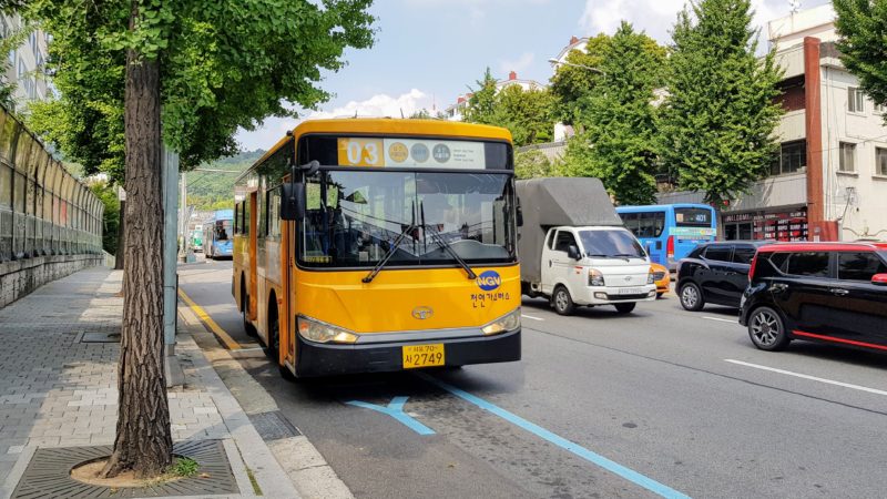 bus to namsan tower