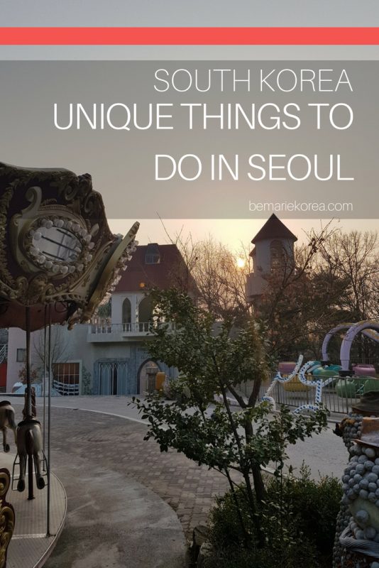 Unique things to do in seoul