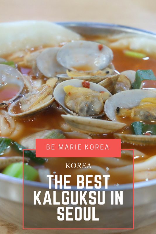 myeongdong kalguksu south korea