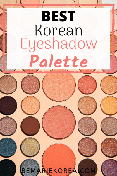 best korean eyeshadow palette
