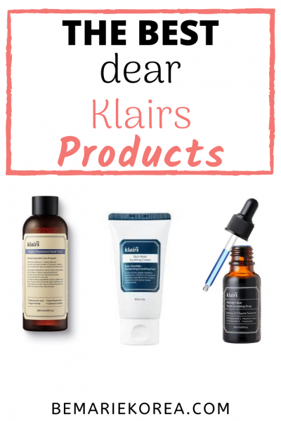 dear klairs products