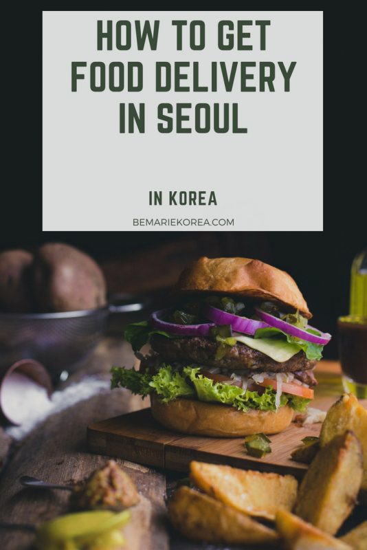 food delivery seoul english