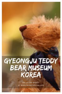 Gyeongju Teddy Bear Museum Korea