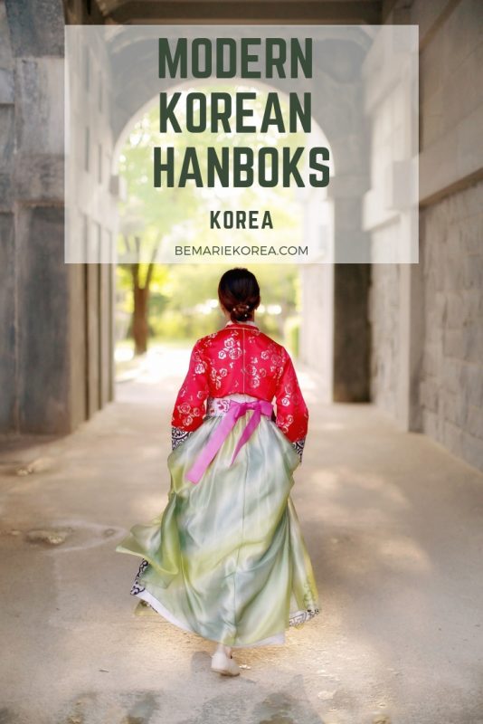 modern korean style hanbok