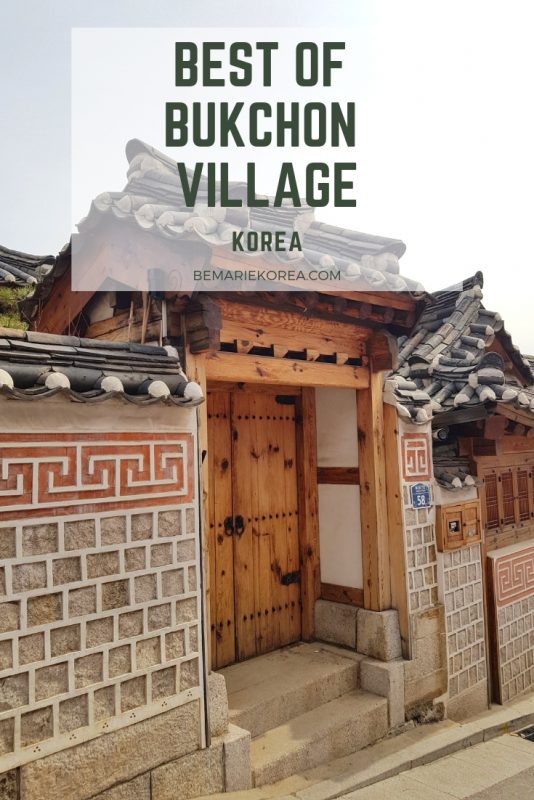bukchon hanok village opening hours