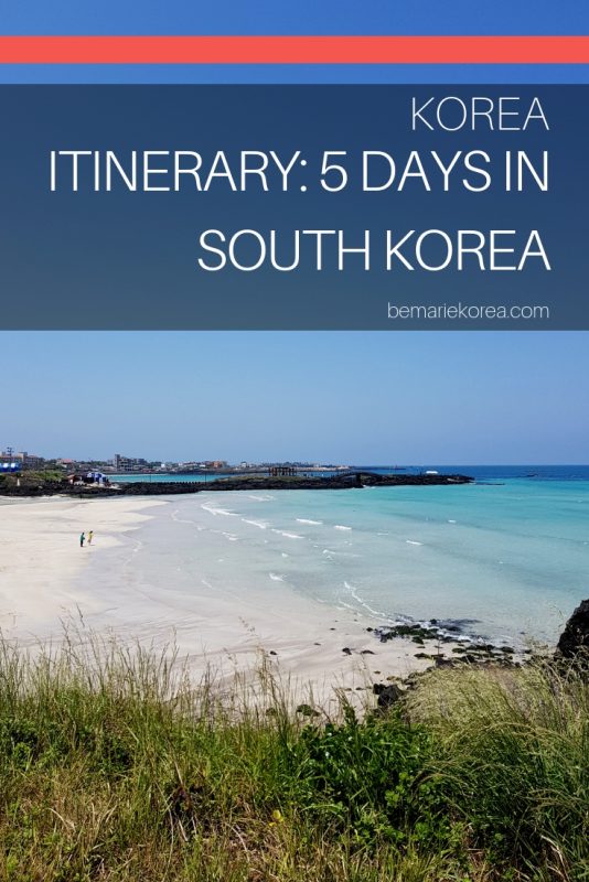 south korea in 5 days
