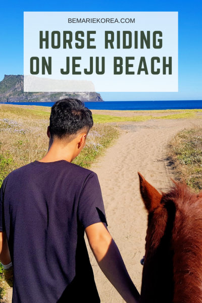 horse riding in jeju island