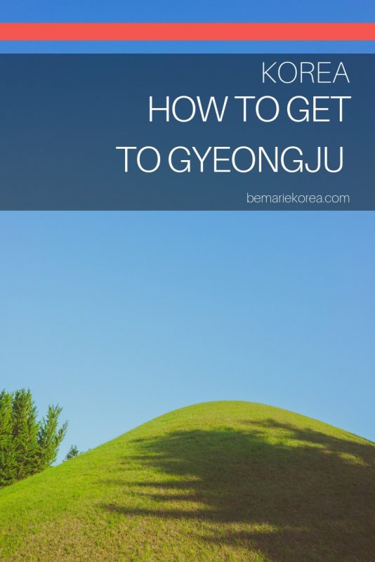 seoul to gyeongju ktx