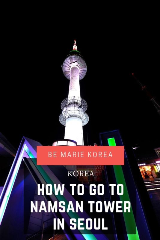 namsan tower cable car