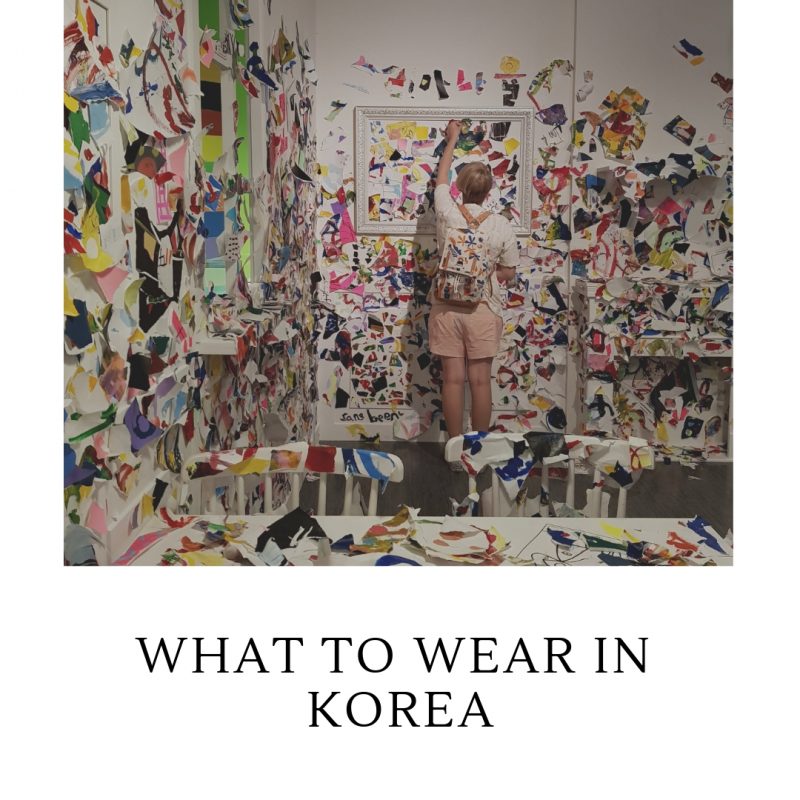 what to wear in korea