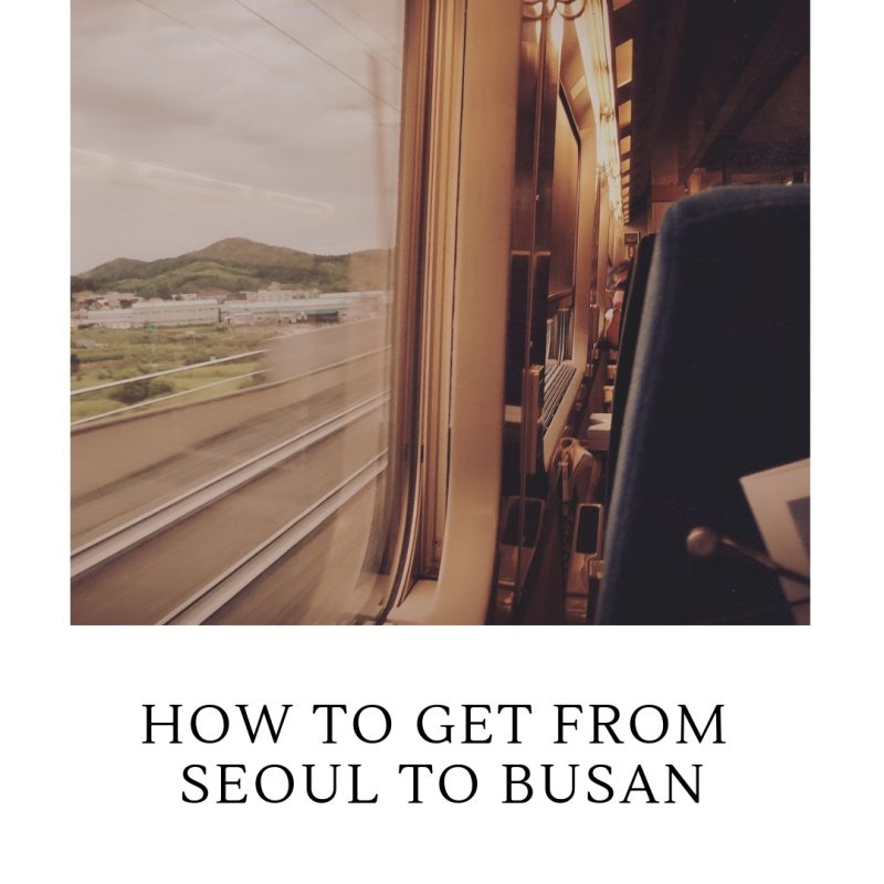 seoul to busan