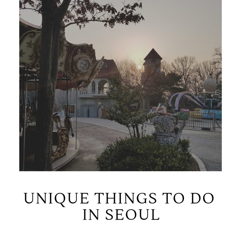 unique things to do in seoul