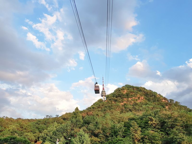 namsan cable car
