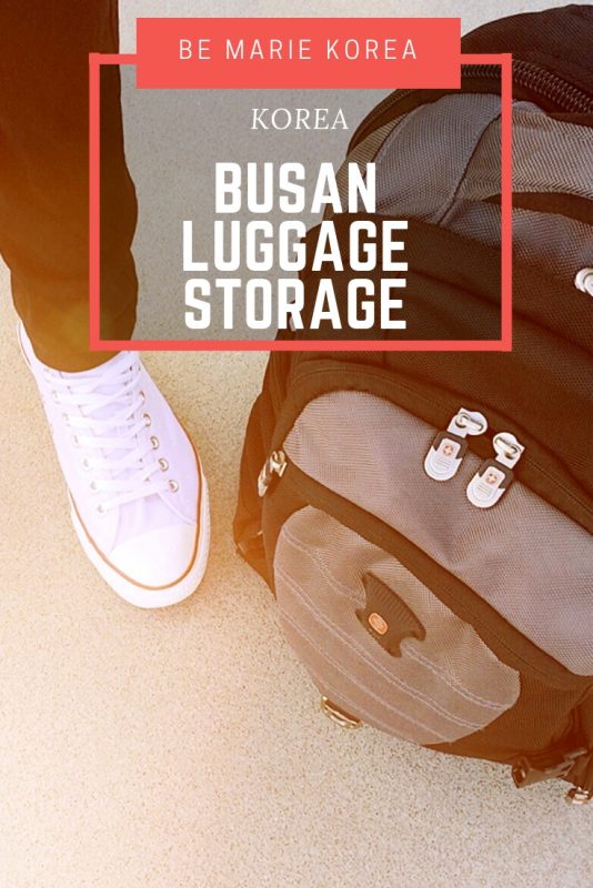 busan luggage storage