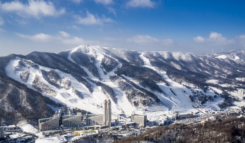 phoenix park ski resort korea