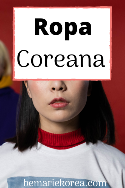 ropa coreana