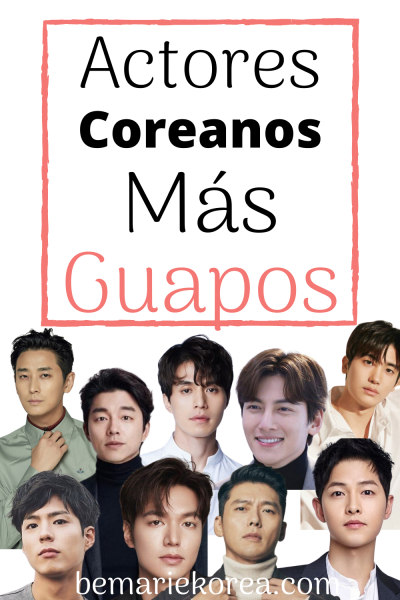 actores coreanos lindos
