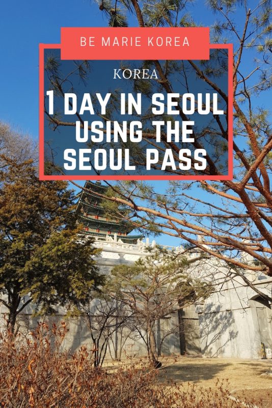 seoul one day pass