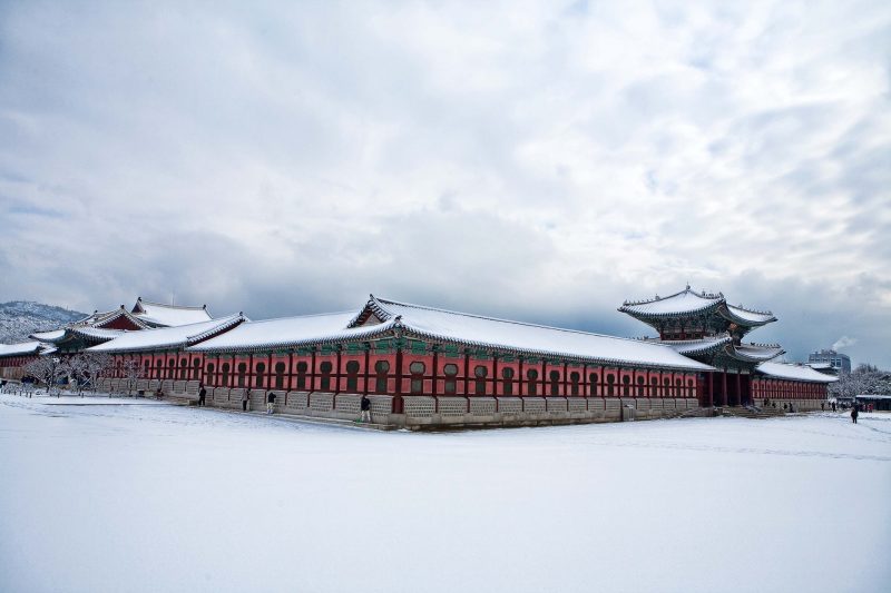 places to visit in korea during winter gyeonbokgung palace