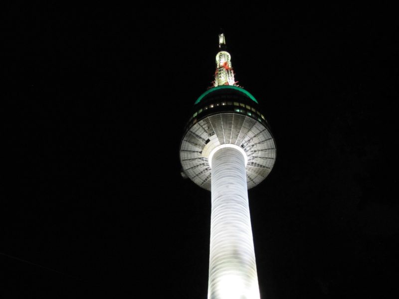 myeongdong to namsan tower
