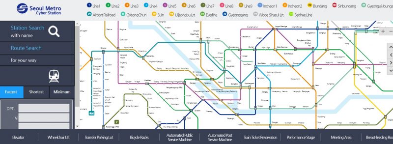 seoul subway app