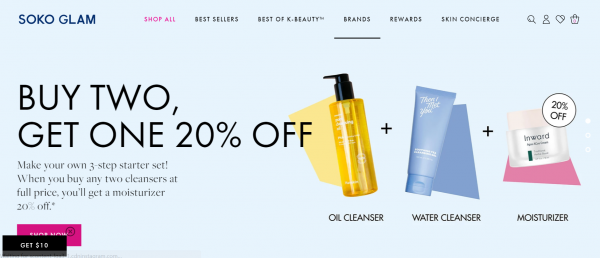 korean skincare website