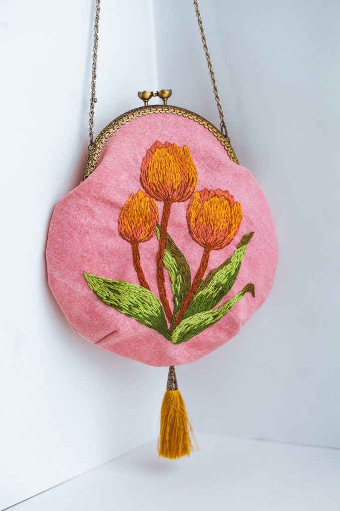 Artist in Korea: Embroidery work