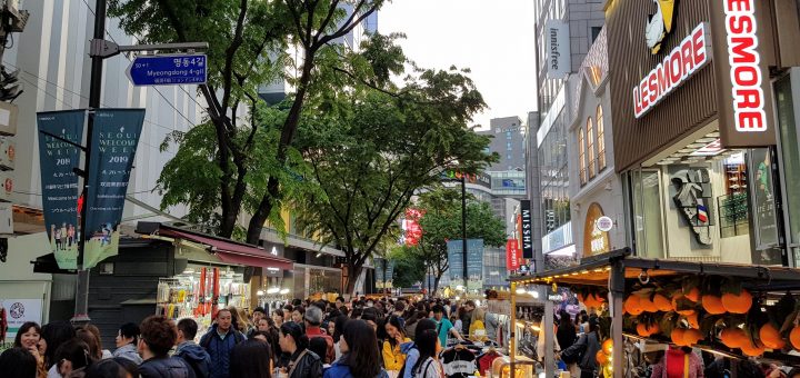 myeongdong night market