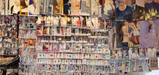 shopping at myeongdong