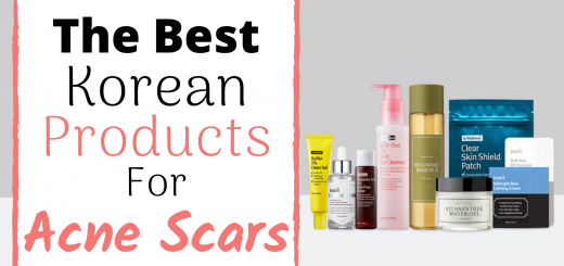 best korean products for acne scars