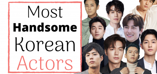 most handsome korean actors