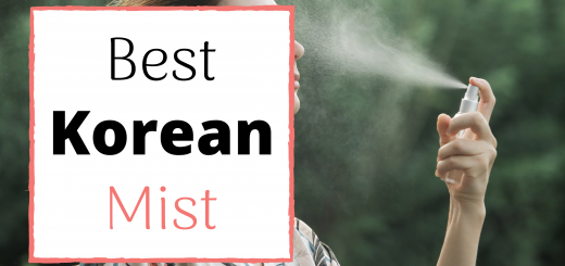 best korean face mist