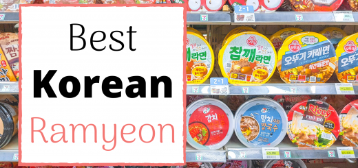 best korean ramyeon