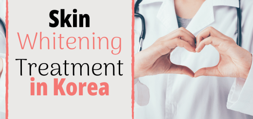 skin whitening treatment korea