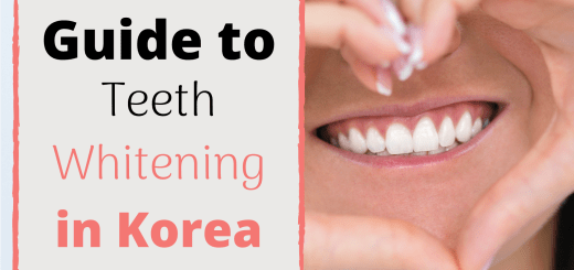 teeth whitening in korea