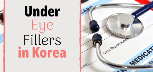 under eye fillers korea
